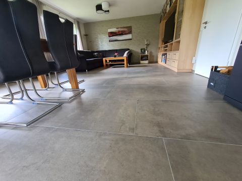 Fußbodenerneuerung Sellen Steinfurt Fliesen Castelvetro Fusion cemento 60x120 160044